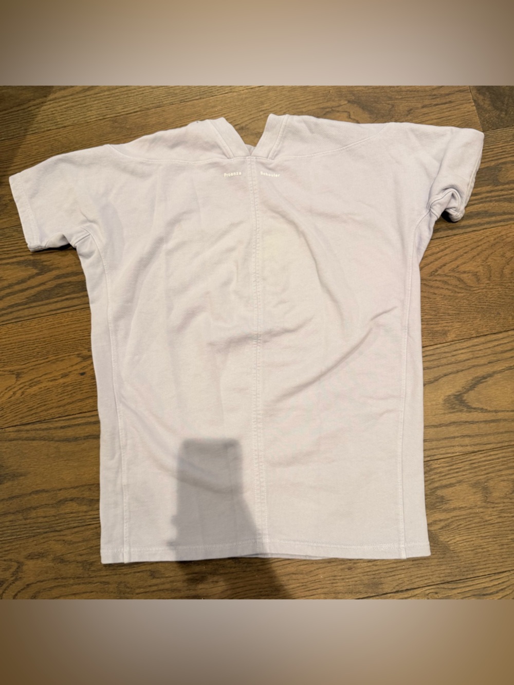 Proenza Schouler Short Sleeve Crew T-Shirt - Light Lavender